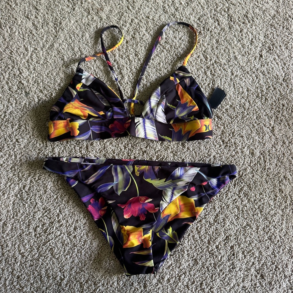 Hurley Floral Bikini Set